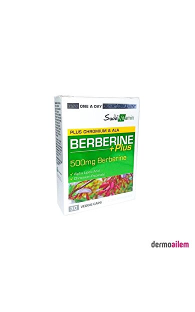 Suda Vitamin Berberine Plus 30 Kapsül