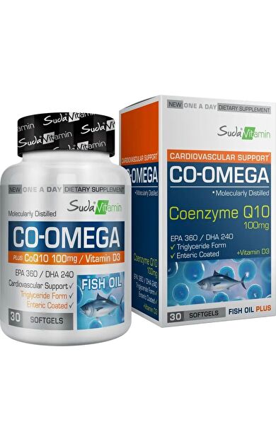 Suda Vitamin Co-Omega 30 Kapsül