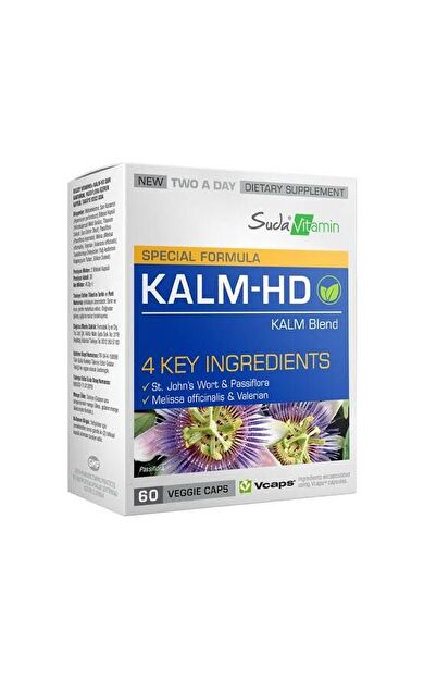 Suda Vitamin KALM-HD 60 Kapsül