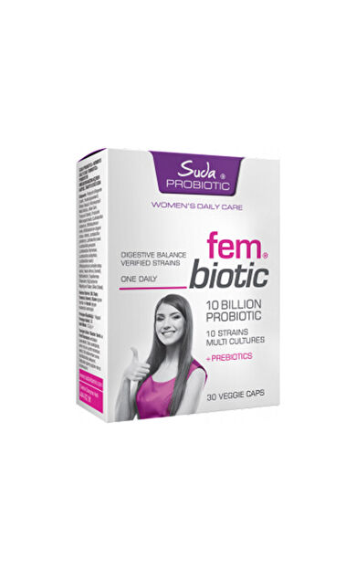 Suda Vitamin Probiotic Womens Daily Care Probiotics 30 Kapsül