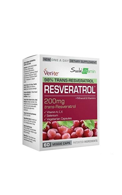 Suda Vitamin Resveratrol 60 Kapsül