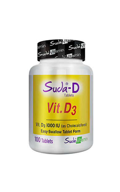 Suda Vitamin Vitamin D3 100 Tablet