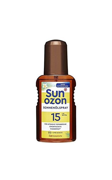 SunOzon Spf 15 Bronzlaştırıcı Güneş Yağı 150 ml