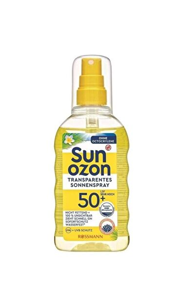 Güneş Spreyi Spf 50 Transparan 200 ml