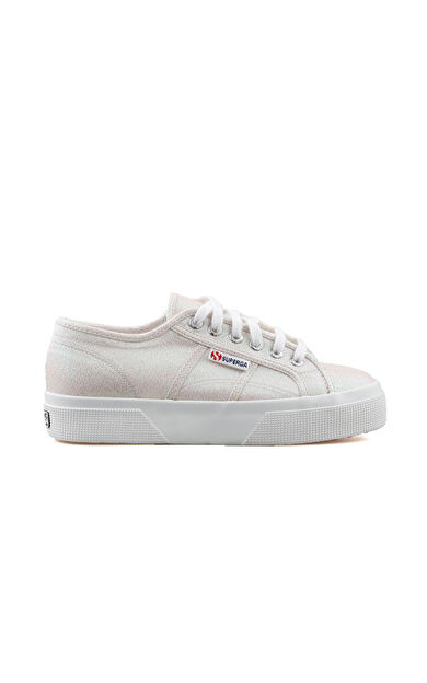Superga 2740 Platform Lame Beige Kadın Günlük Ayakkabı 2740-PLATFORM-LAME-BEIGE Bej