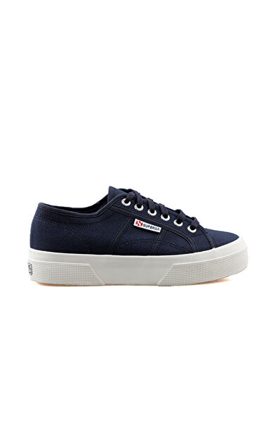 Superga 2740 Platform Navy Unisex Günlük Ayakkabı 2740-PLATFORM-NAVY Mavi