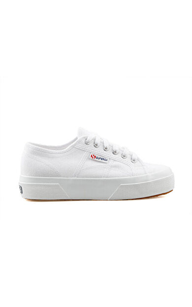Superga 2740 Platform White Unisex Günlük Ayakkabı 2740-PLATFORM-WHITE Beyaz