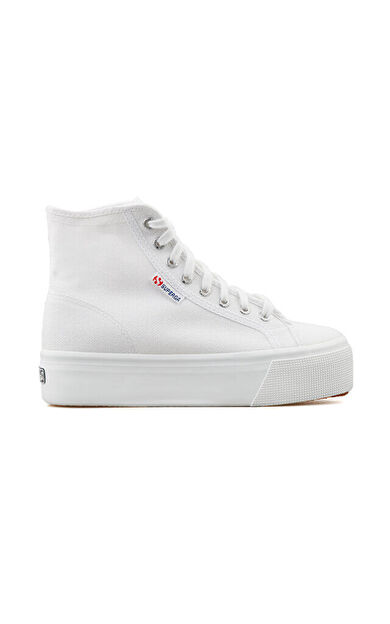 Superga 2708 Hi Top Kadın Günlük Ayakkabı S41273W-901-SP Beyaz