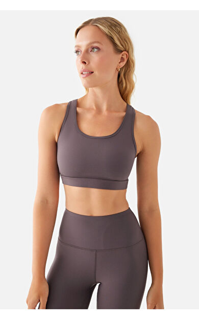 Superstacy Anna Comfylux Orta Destekli Açık Mor Spor Bra