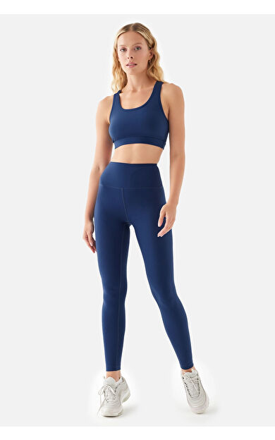 Superstacy Anna Comfylux Yüksek Bel Lacivert Spor Tayt