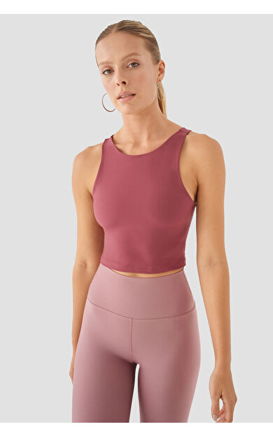 Superstacy Jane Orta Destekli Gül Kurusu Spor Büstiyer