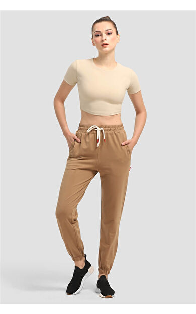 Superstacy Jogger Kahverengi Eşofman Altı