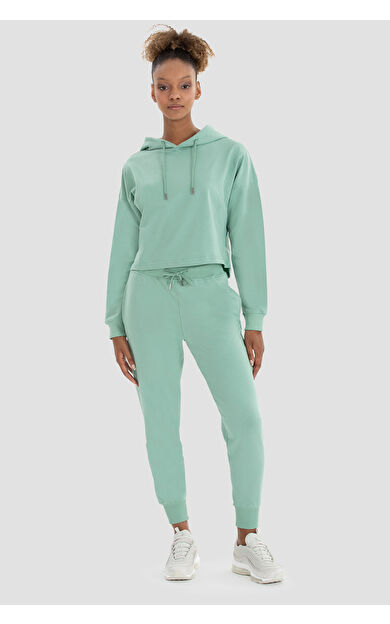 Superstacy Lexa Havuç Kesim Açık Yeşil Jogger