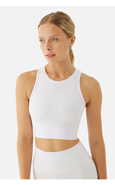 Superstacy Olivia Beyaz Spor Bra