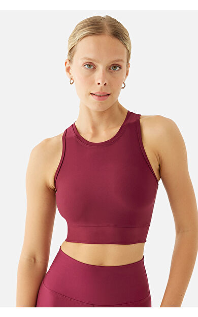 Superstacy Olivia Bordo Spor Bra