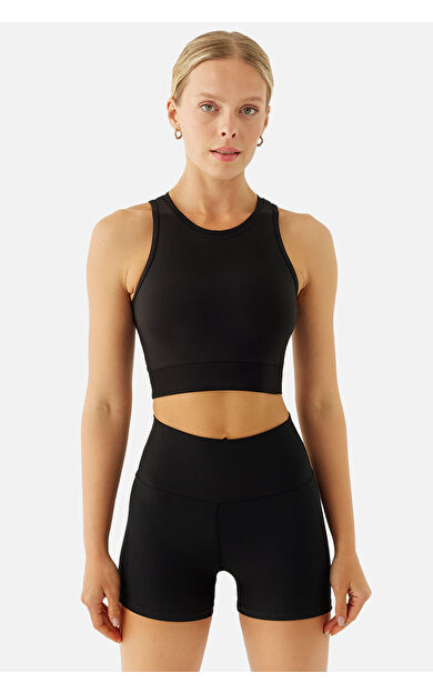 Superstacy Olivia Siyah Spor Bra