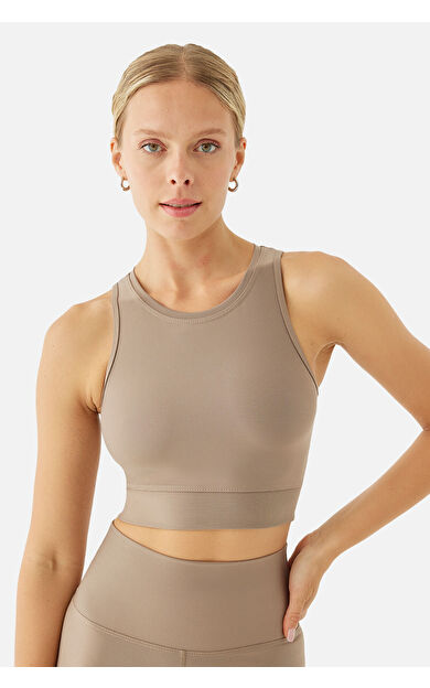 Superstacy Olivia Taş Rengi Spor Bra