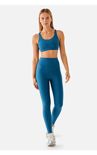 Superstacy Yüksek Bel Marine Spor Tayt