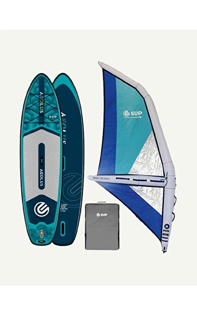 SUPLİMANI YELKENLİ Supboard Paddle Board Şişme Sörf Tahtası Tam Set Sup Board Aeolus 335x84x15