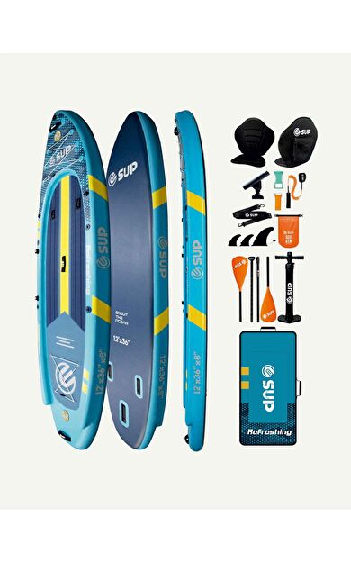 SUPLİMANI 361x91x20 Supboard BALIKÇI Board Şişme Sörf Tahtası Tam Set Sup Board