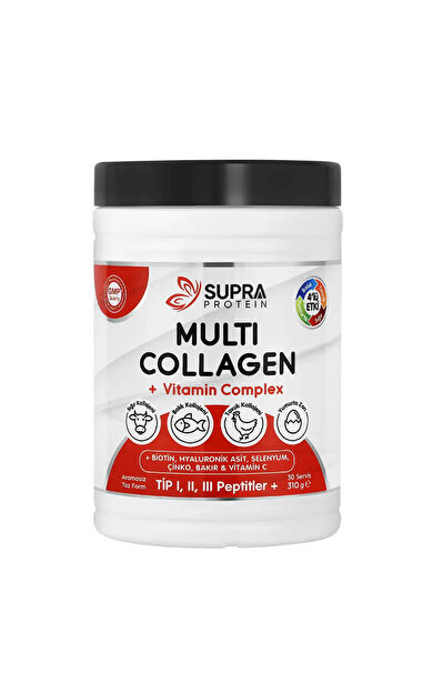 Supra Protein Multi Collagen Vitamin Complex Toz Form 310 gr