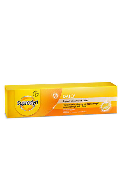 Supradyn Efervesan Portakal Aromalı 15 Tablet