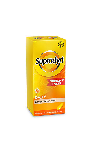 Supradyn Koenzim Q10 İçeren Takviye Edici Gıda 60 Tablet