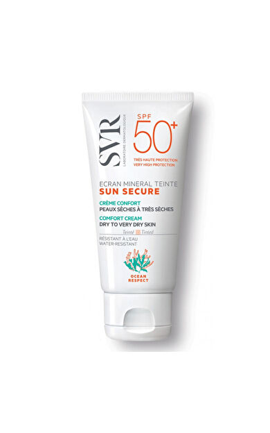 SVR Sunsecure Ecran Renkli Spf50+ Güneş Kremi 60 gr (Kuru ve Çok Kuru Ciltler)