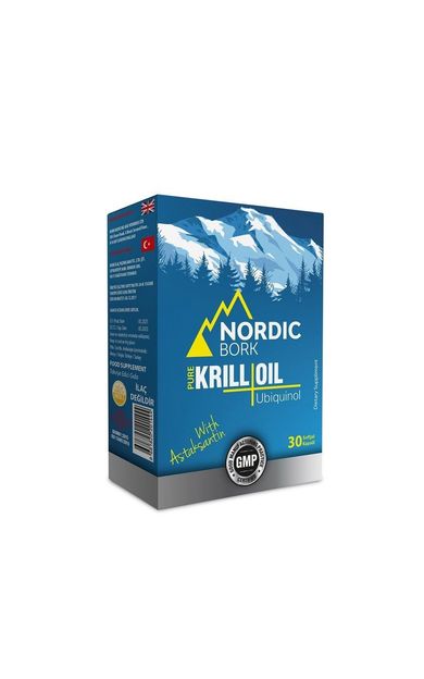 Nordic Bork Krill Oil Ubiquinol 30 Softgel