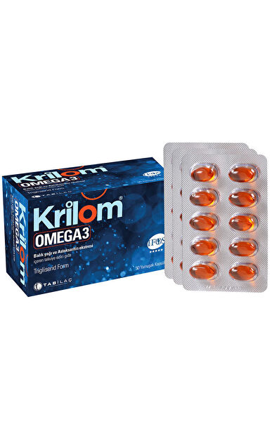 Krilom Omega 3 50 Yumuşak Kapsül