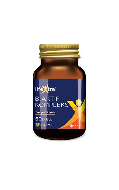 LifeXtra B-Aktif Kompleks 60 Kapsül