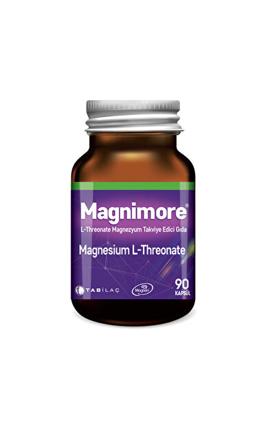 Magnimore L-Threonate Magnezyum Takviye Edici Gıda 90 Kapsül