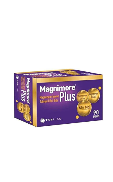 Magnimore Magnezyum Plus Takviye Edici Gıda 90 Tablet