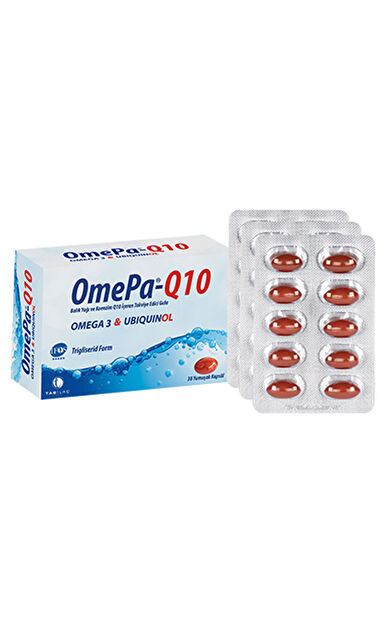 Omepa-Q10 Omega3 Ubiquinol 30 Kapsül