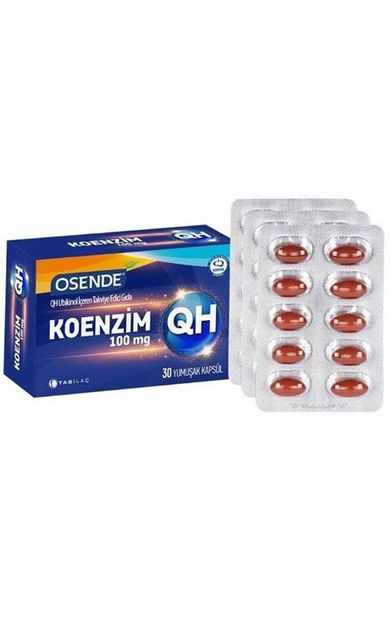 Osende Koenzim QH 30 Yumuşak Kapsül