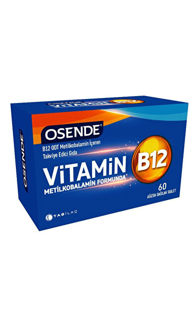 Osende Metilkobalamin B12 60 Tablet