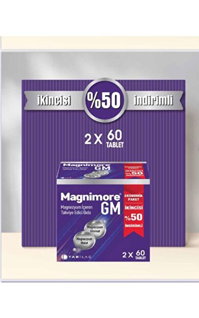 Magnimore GM 60 Tablet - İkincisi %50 İndirimli