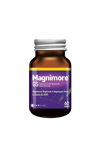 Magnimore Gs Magnezyum Ve P5p Vitamin B6 60 Kapsül