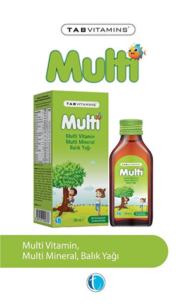 Tabvitamins Multi Balık Yağı 200 Ml