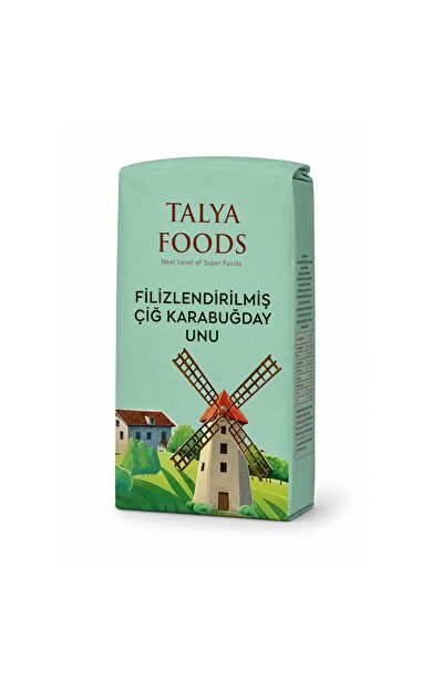 Talya Foods Filizlendirilmiş Çiğ Karabuğday Unu 2kg