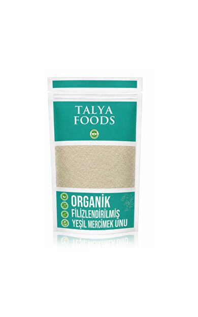 Talya Foods Filizlendirilmiş Yeşil Mercimek Unu 500g