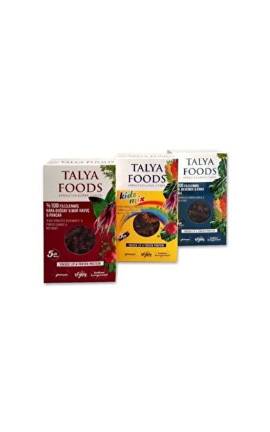 Talya Foods Glutensiz &amp; Vegan Sebzeli 3 Lü Avantaj Serisi