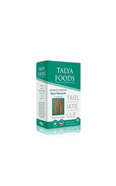 Talya Foods Filizlendirilmiş Yeşil Mercimek Tagliatelle 200g