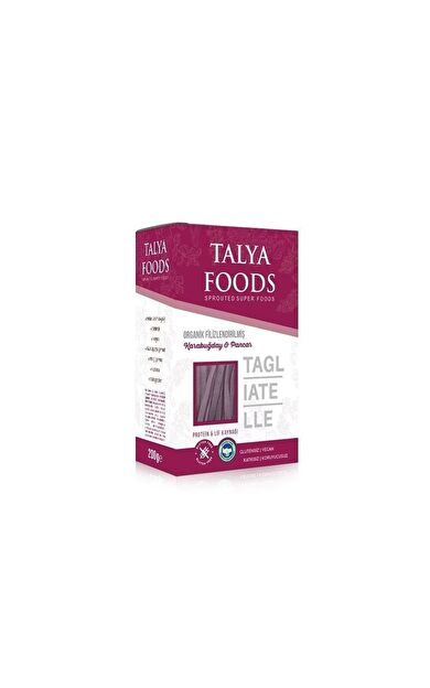 Talya Foods Filizlendirilmiş Karabuğday & Mor Havuç & Pancar Tagliatelle 200 g