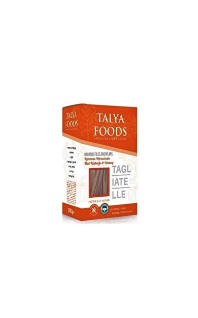 Talya Foods Kırmızı Mercimek & Bal Kabağı & Havuç Tagliatelle 200g