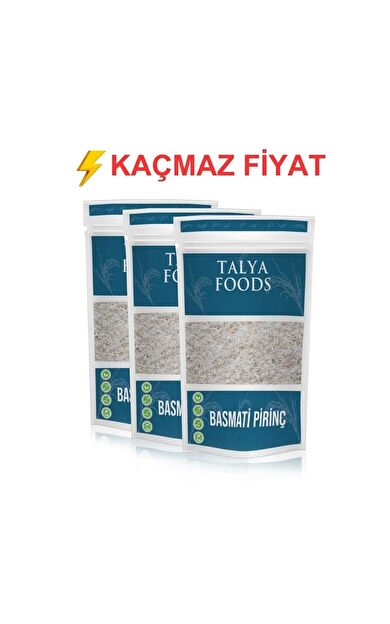 Talya Foods Basmati Pirinç 3X500 Avantaj Seti