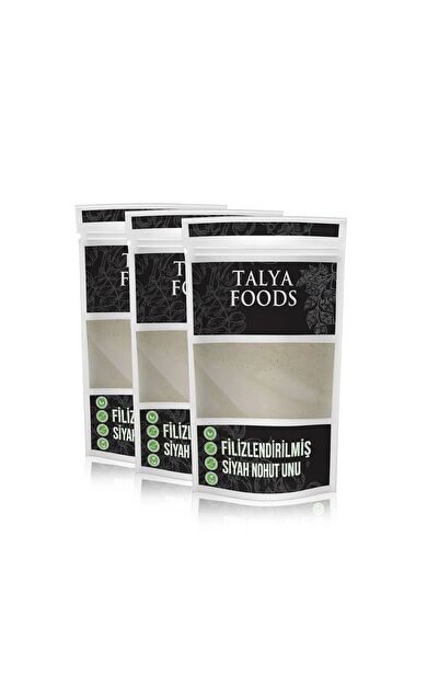 Talya Foods Filizlendirilmiş Siyah Nohut Unu 3x500g