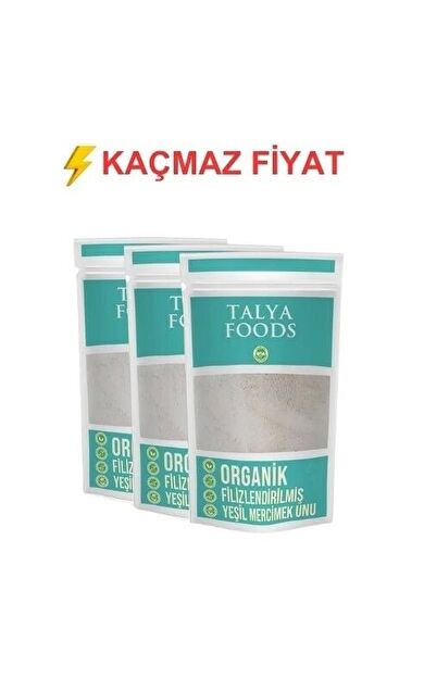Talya Foods Filizlendirilmiş Yeşil Mercimek Unu Avantaj Set 3x500g