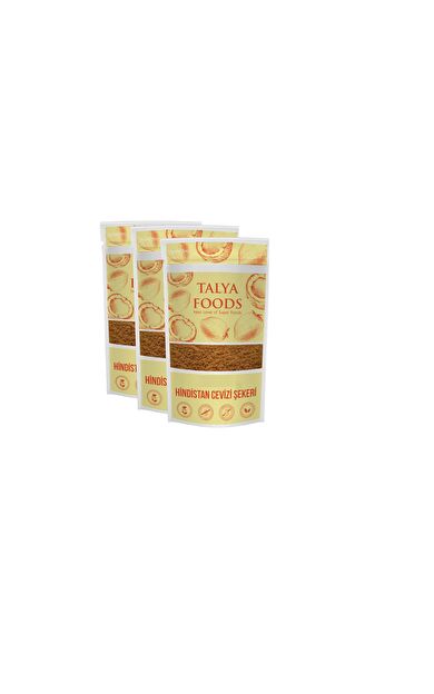 Talya Foods Hindistan Cevizi Şekeri 3x250g Avantaj Seti