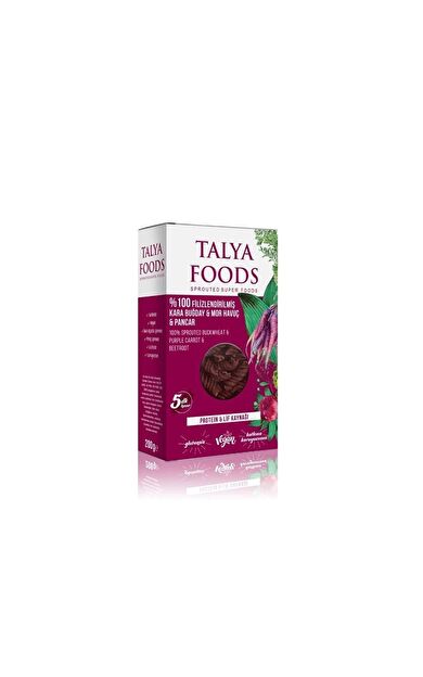 Talya Foods Çiğ Karabuğday & Mor Havuç & Pancar Makarnası 200g